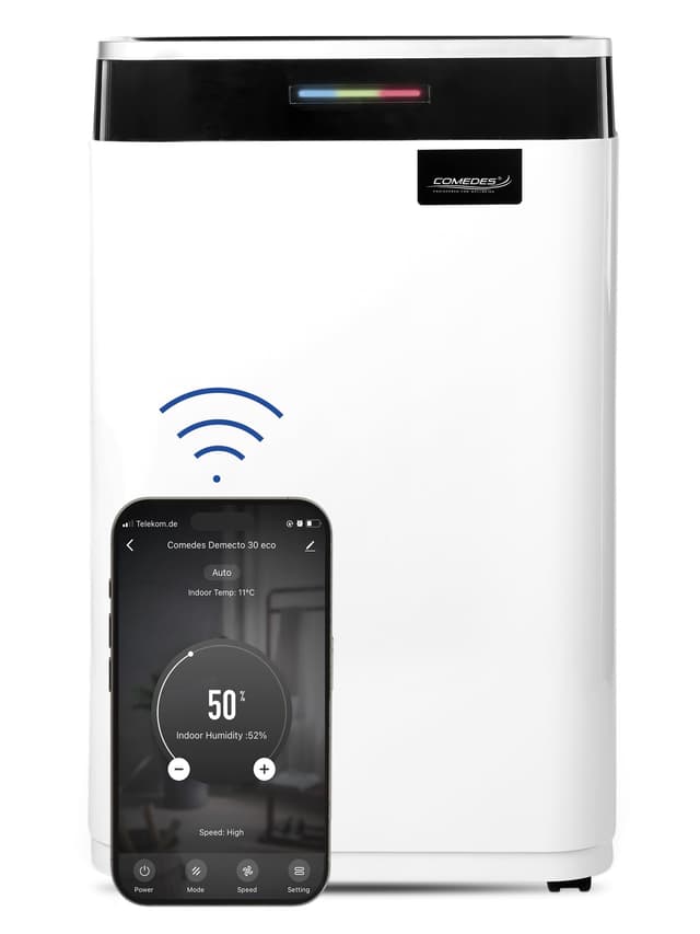 🌬️🏠 Comedes Demecto 30 eco WiFi – Luftentfeuchter Bautrockner 🏠🌬️