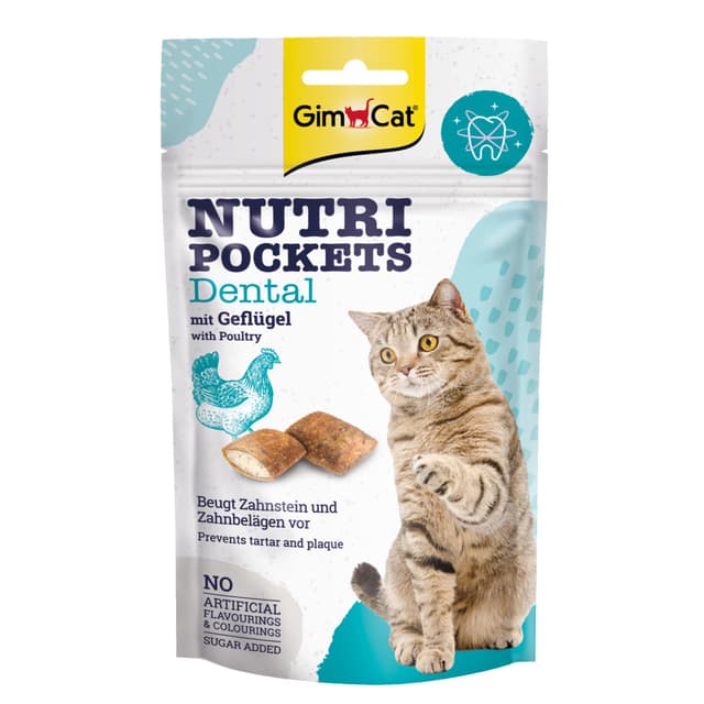 Angebot: GimCat Nutri Pockets Dental - Knuspriger Katzensnack 😺🦷