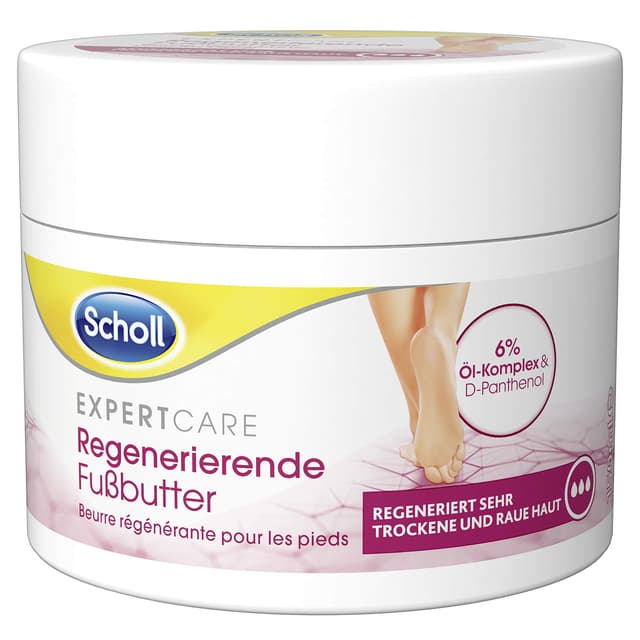 👣 Scholl Expertcare regenerierende Fußbutter - 150 ml 🌿