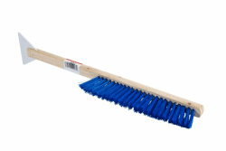 🌨️ BawiTec Qualitäts Schneefeger-Schneehandbesen mit Eiskratzer, 75cm lang Angebot bei HelloDeals