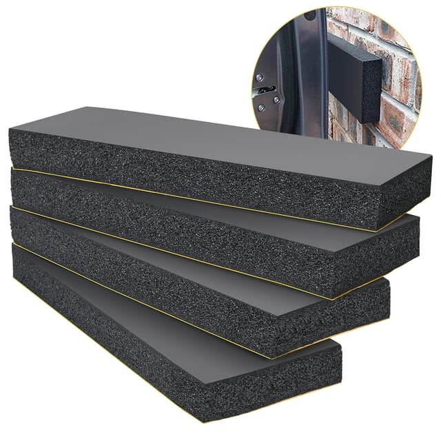 🚗🏡 4er Set Garagen Wandschutz Selbstklebend Autotür Wandschutz 3cm Extra Dicker Auto Schutz