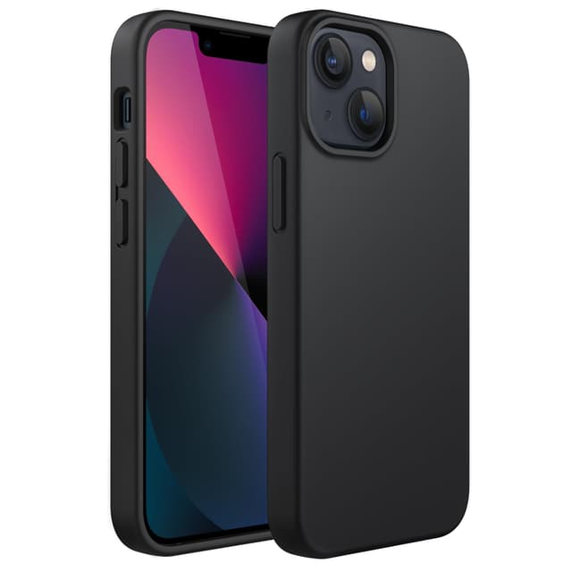 📱 JETech Silikon Hülle für iPhone 13 6,1 Zoll mit Ganzkörperschutz in Schwarz!