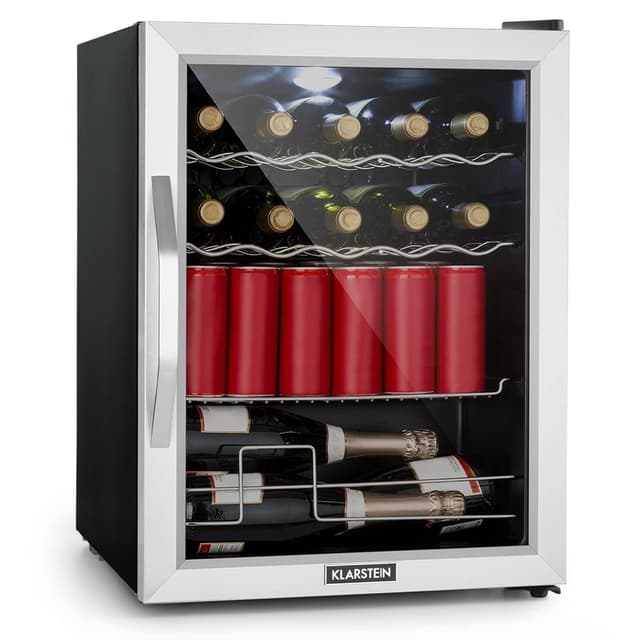 🍻 Klarstein Mini Kühlschrank mit Glastür - 60 Liter Bier Party Cooler 🎉