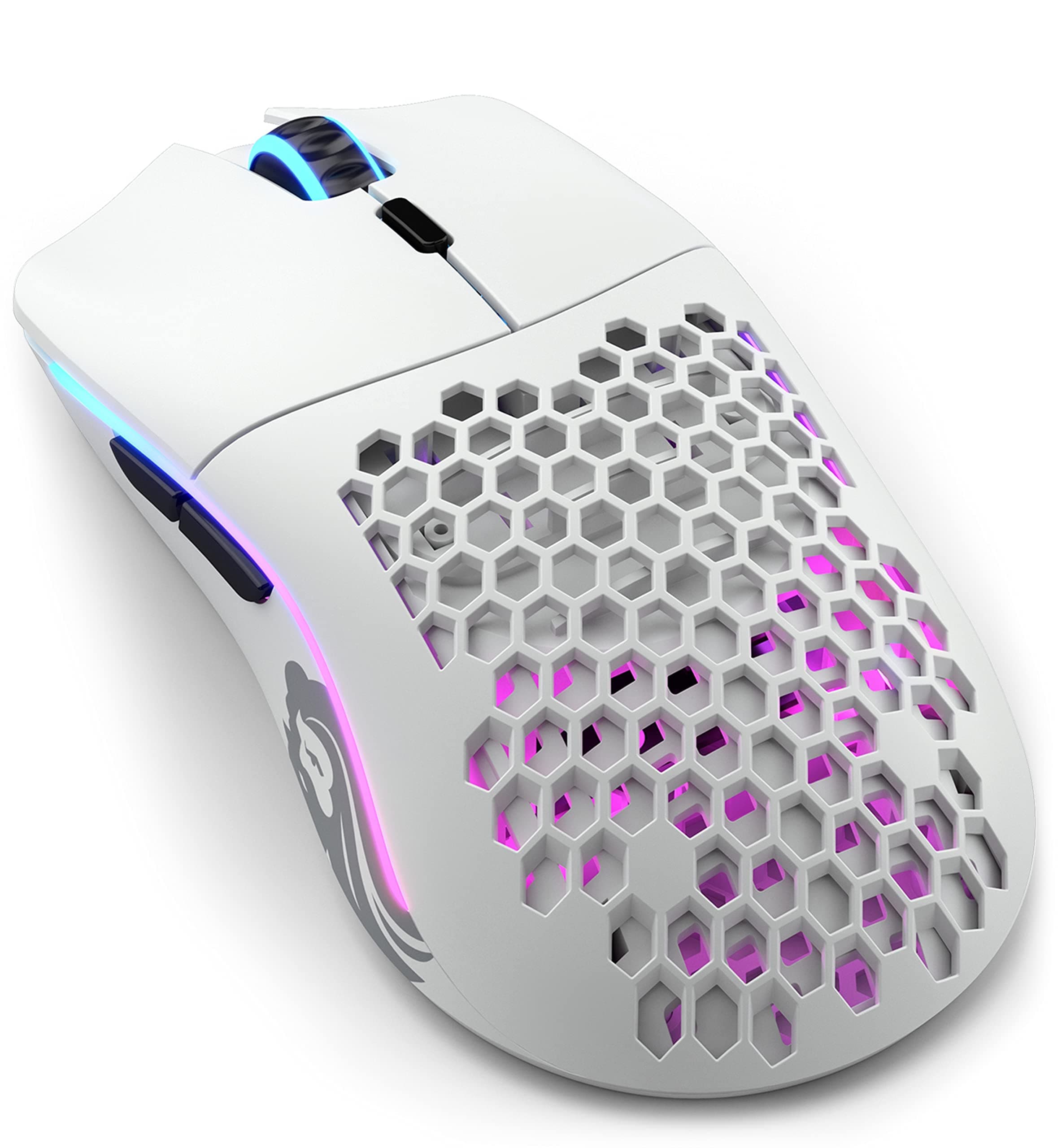 🎮 Glorious Gaming Model O Wireless Gaming Mouse - Superleichte 69 g, Wabendesign, RGB-Beleuchtung