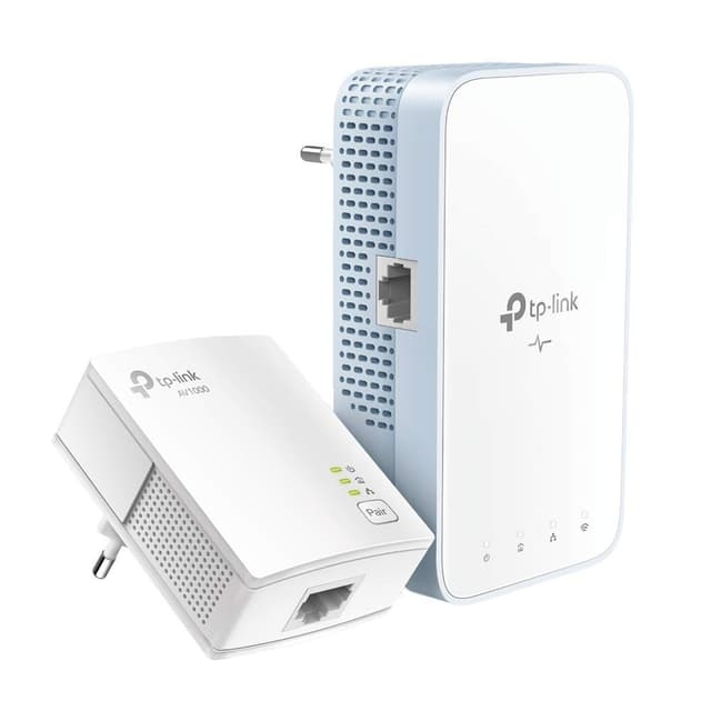 🔥 [Neu] TP-Link TL-WPA1000 Powerline-Kit WiFi, PLC, AV1000 Mbps, 750 Mbps in WLAN, Dualband, 1 Gigabit-Port 🔥