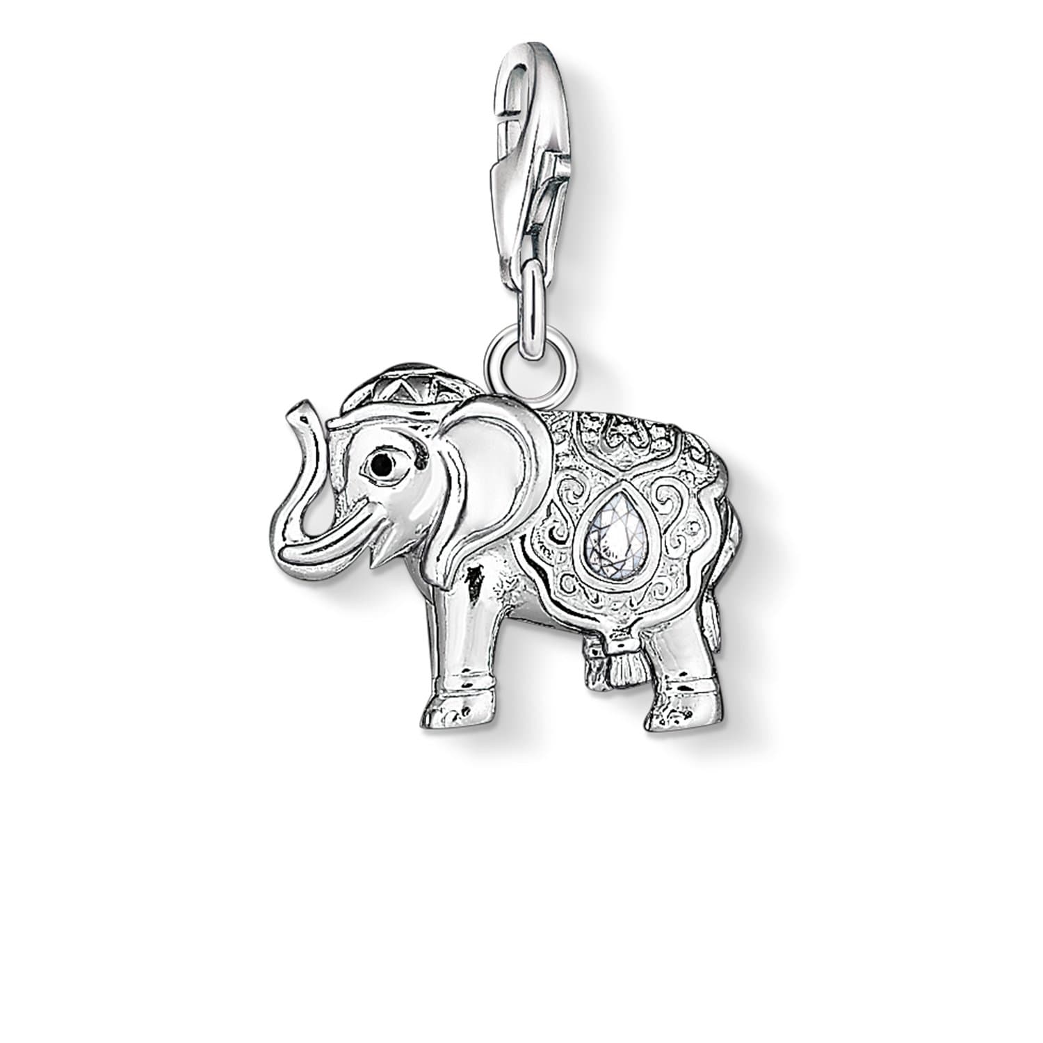 🌟 Thomas Sabo Damen Charm-Anhänger Hund Welpe 🐶 Charm Club Elephant 🐘 Charm Anhänger