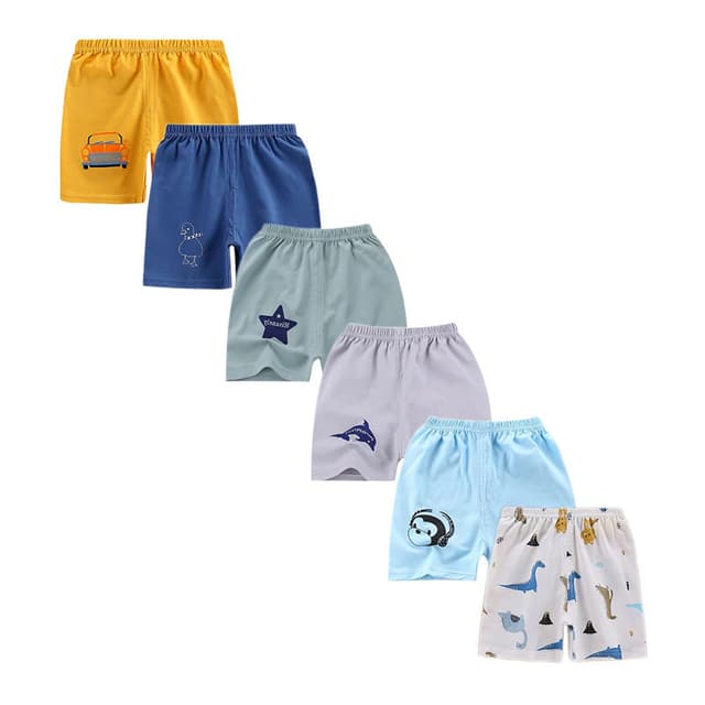 Loyboon Baby Junge Baumwolle Shorts-Unisex Kleinkind Baby Sommer Kurze Hosen für Jungen Kinder Sommer Kleidung