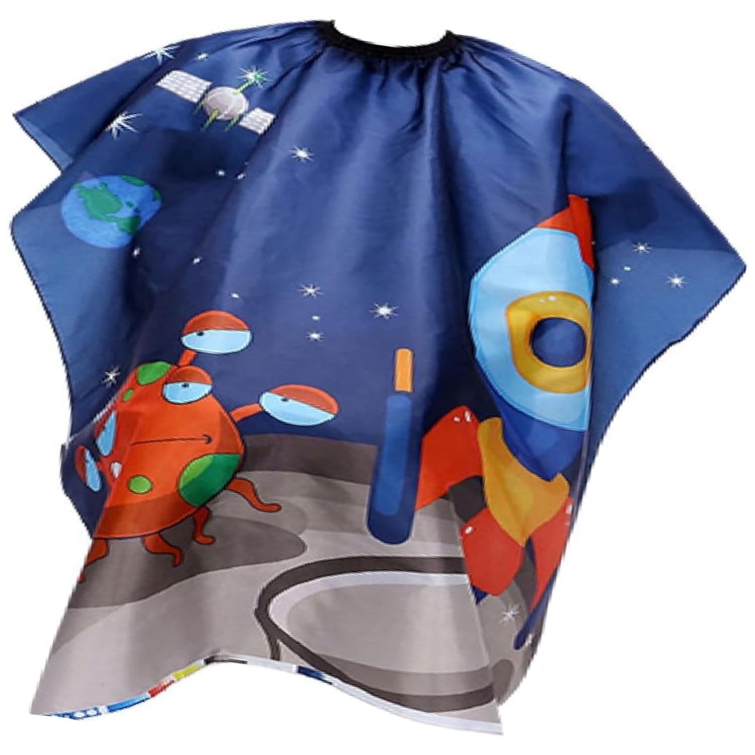 BOBOZHONG Kinder Haarschnitt Salon Umhang 🚀 Cartoon Haarschneideumhang für Kinder