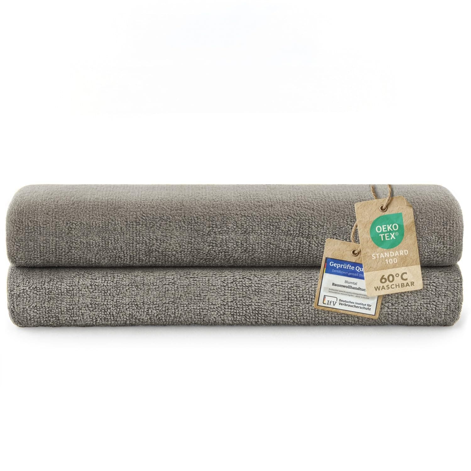 Blumtal Premium Frottier Handtücher Set 2 teilig 100% Baumwolle 🛁🌟