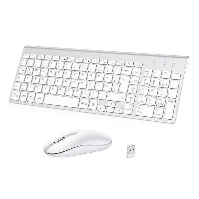 Cimetech Tastatur Maus Set Kabellos - Ultimative Kabellose Stabilität! 💻🖱️