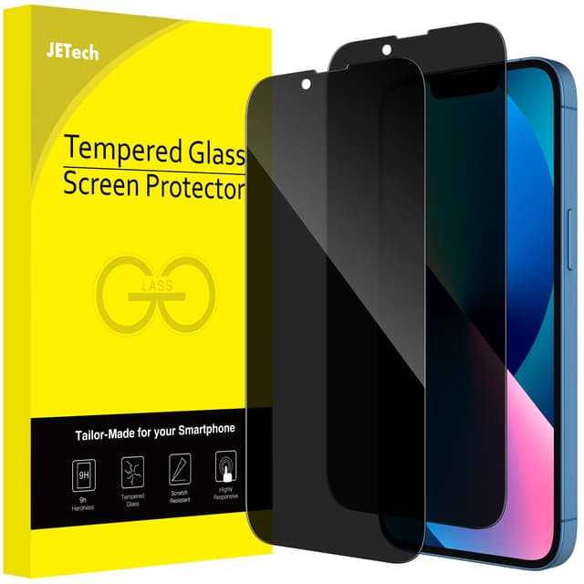 JETech Sichtschutz für iPhone 16e 2025, iPhone 13/13 Pro 6,1 Zoll 📱🔒