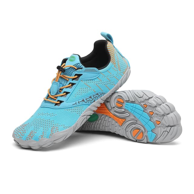 SAGUARO Unisex Barfußschuhe Outdoor 🏞️ | Trailrunning Zehenschuhe | Zero-Drop Sohle