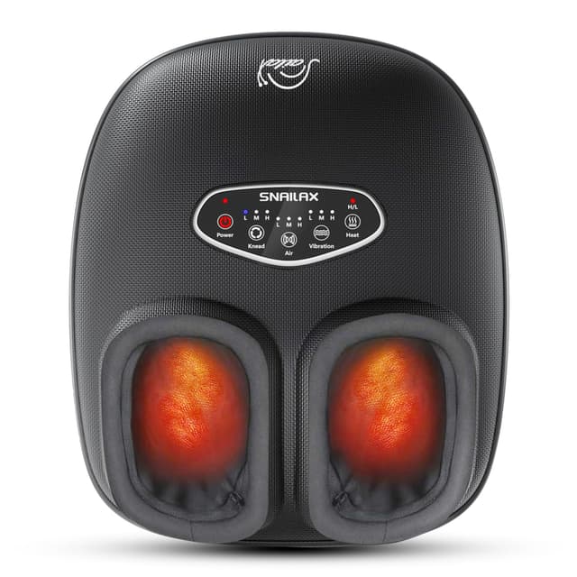 👣 Genießen Sie eine tief knetende Fußmassage mit Snailax Fußmassagegerät! 👣