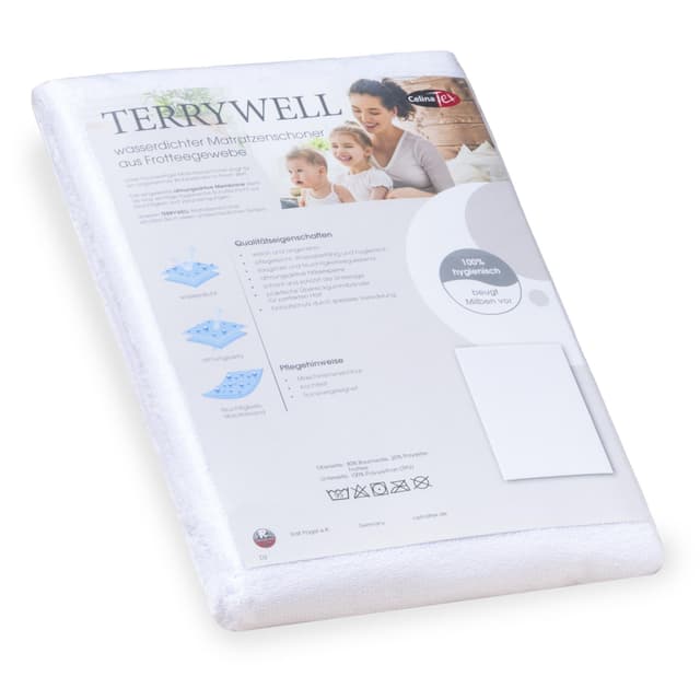 🛏️ CelinaTex Terrywell Matratzenschoner 140 x 200 cm 🌊 Frottee Matratzenschutz TPU-Membrane Unterbett wasserdicht Bettauflage Frottee 140 x 200 cm