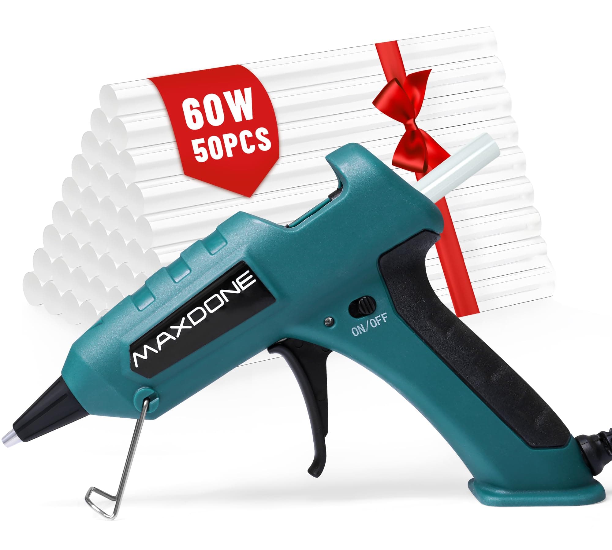MAXDONE 60W Heißklebepistole mit Feuerfester Garantie 🔥🔧
