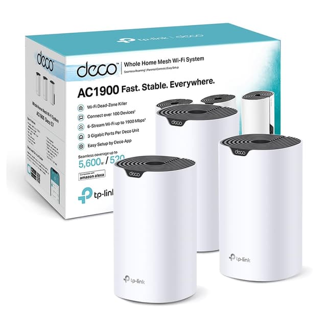 TP-Link Deco S1900 Mesh WLAN Set (3er Pack) 🚀🔒
