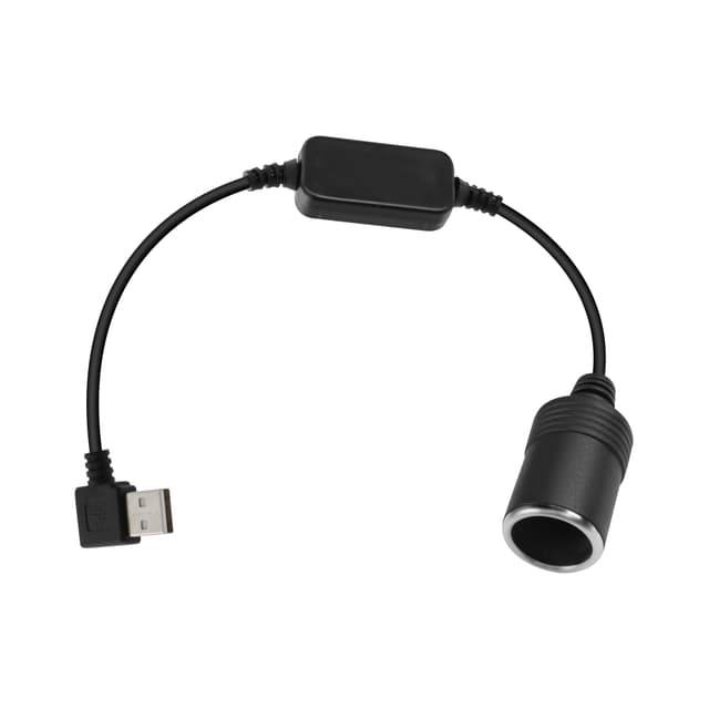 🔌 GELRHONR Rechtwinkliger USB zu Zigarettenanzünder Adapter 5V zu 12V Auto 🔌