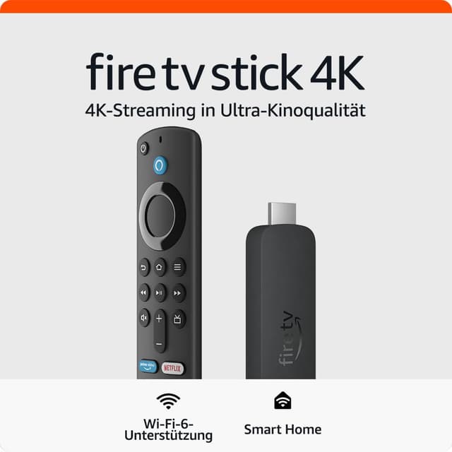 🔥 Deal des Tages: Zertifizierter und generalüberholter Amazon Fire TV Stick 4K 🎬🔊