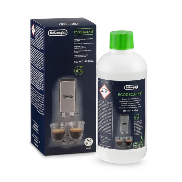 🌿 De'Longhi EcoDecalk Entkalker DLSC500, 5 Entkalkungs Dosen, Kaffee Maschinen Entkalker