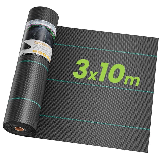 OUNUO 3mx10m Unkrautvlies Gartenvlies 90g/m² Angebot 🍀