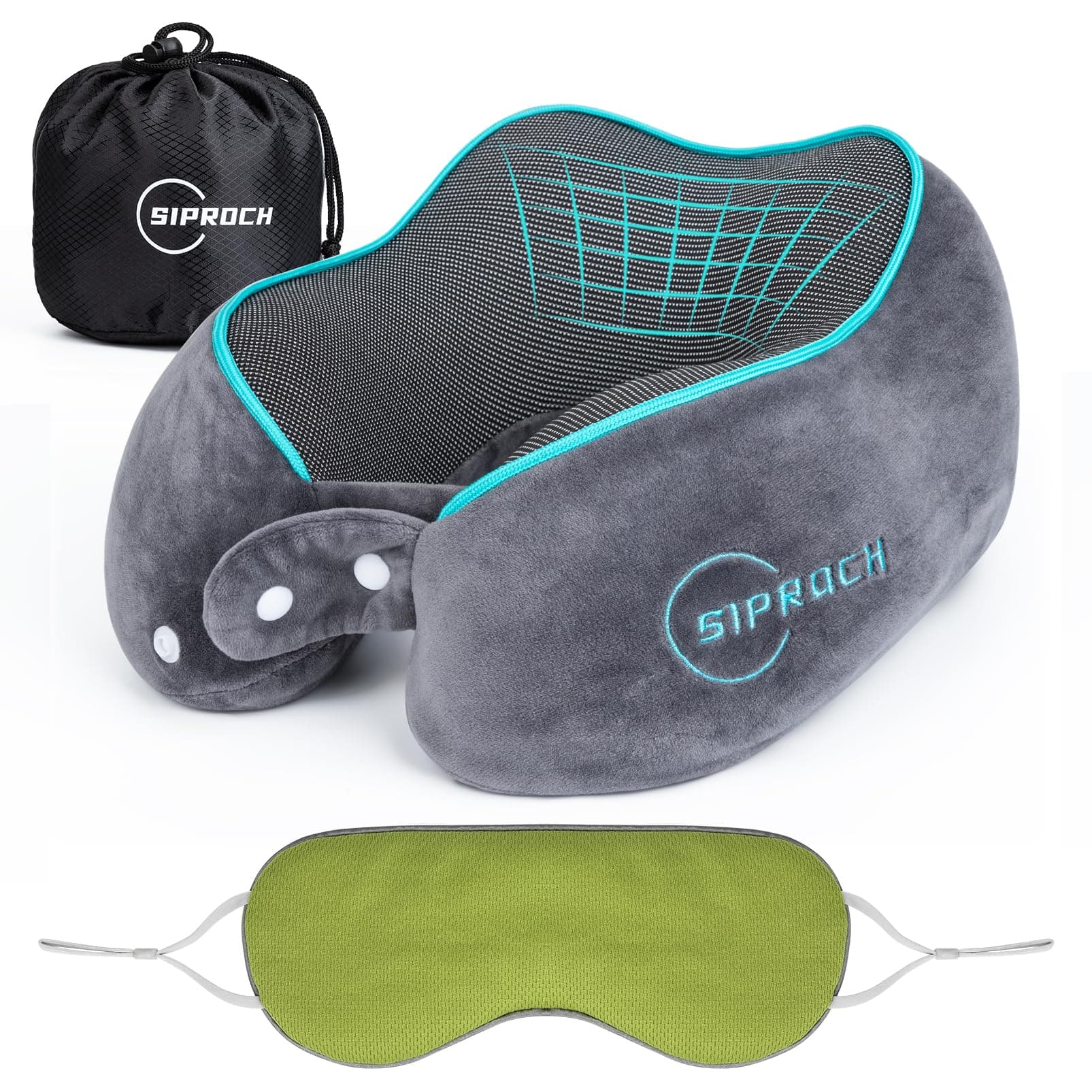 🌟 Siproch Nackenkissen Reise aus Memory Foam 🌟