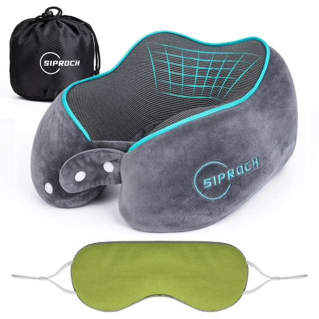 🌟 Siproch Nackenkissen Reise aus Memory Foam 🌟
