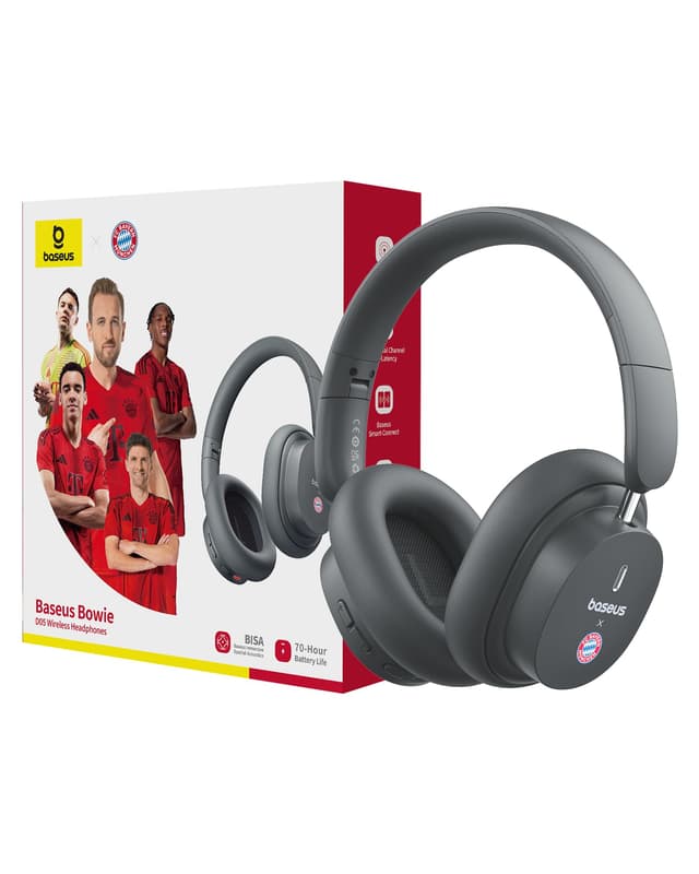 🎧 Baseus D05 Bluetooth Kopfhörer Over Ear: Kraftvoller Bass & 50 Stunden Spielzeit! 🎶