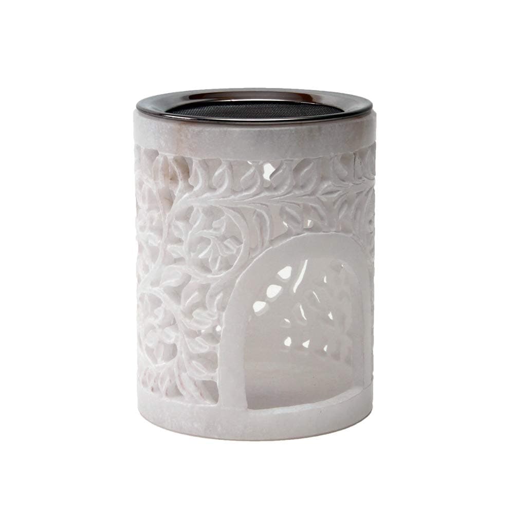 🕯️ Bitto Weihrauchbrenner Windlicht LOTOS Alabaster - Sonderangebot!