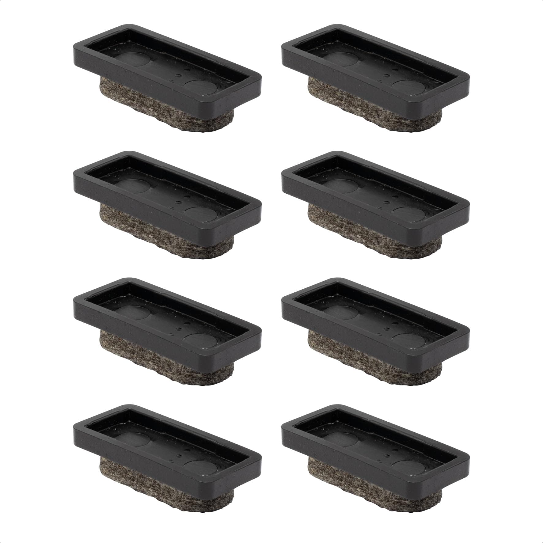 🛋️ Wagner QuickClick® Filzgleiter Möbelgleiter Stuhlgleiter - 8er-Set Ersatzgleiter austauschbar - Wollfilz Ultrasoft - Made in DE