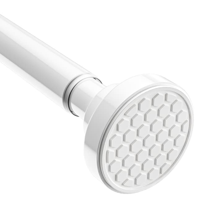 🚿 Zipglo 1 Stück Duschstange Ohne Bohren 70-130cm, Gardinenstange Ohne Bohren 🏠