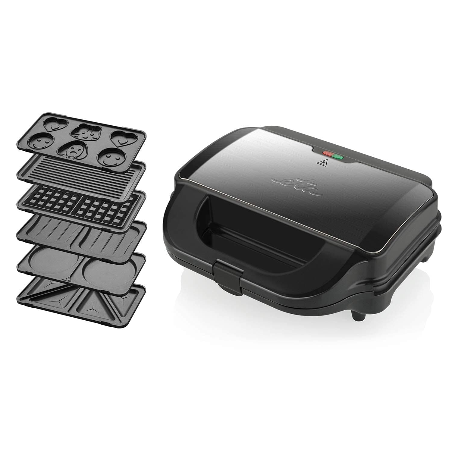 🥪 ETA Sandwichmaker 6 in 1 I Sorento Plus I Antihaftbeschichtung für leichte Reinigung ohne Anbrennen 🥪