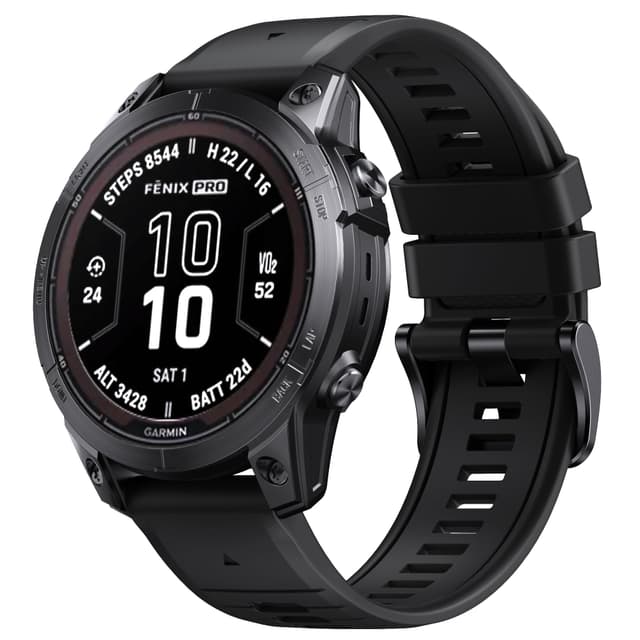 ANBEST Armband für Gamin Fenix 6X Pro/Fenix 7X Pro/Fenix 5X/Fenix 6X/7X Armband Schwarz ⌚️