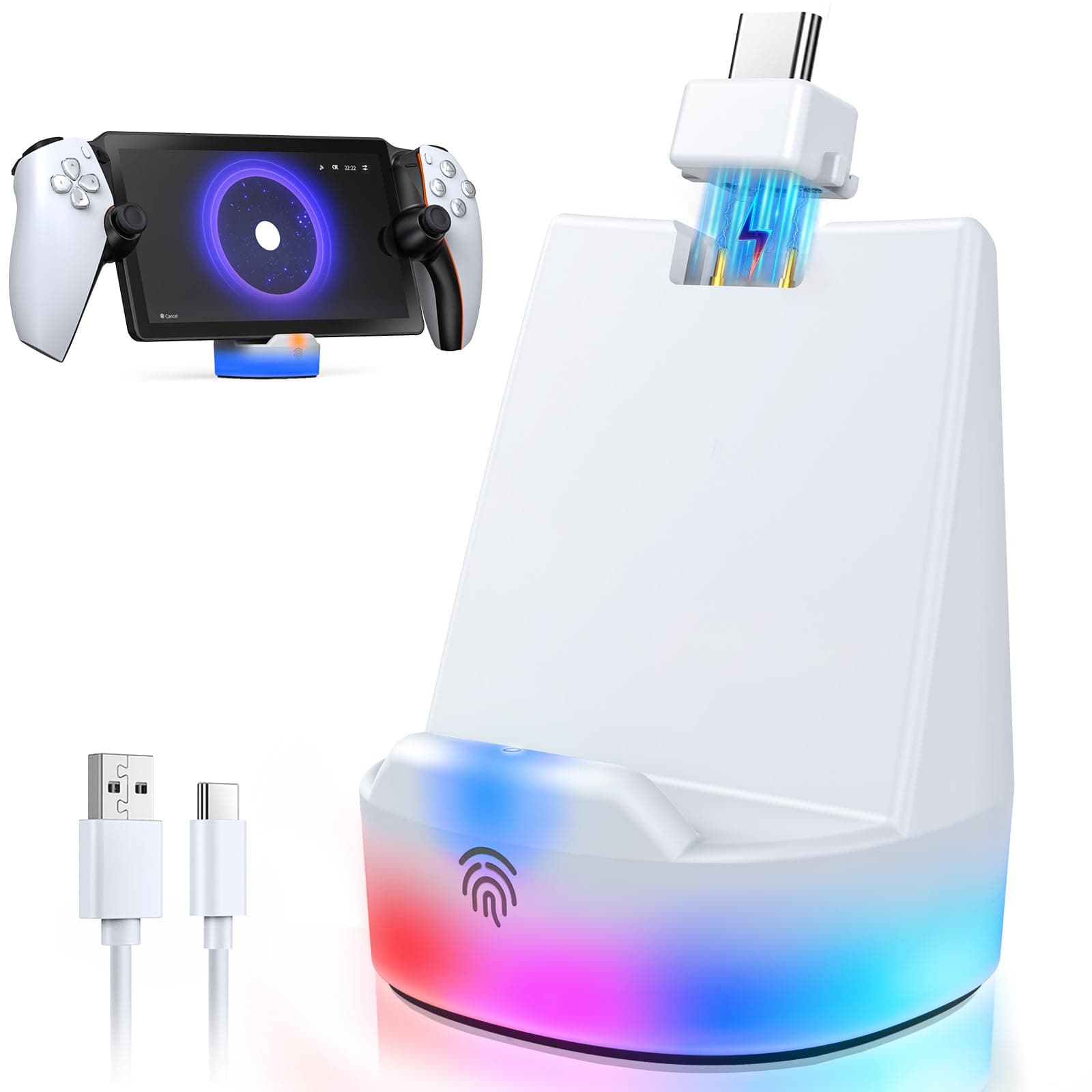 Auarte Tragbare Ladestation für PS Portal Remote Player ⚡️ Magnetischer Ladeständer