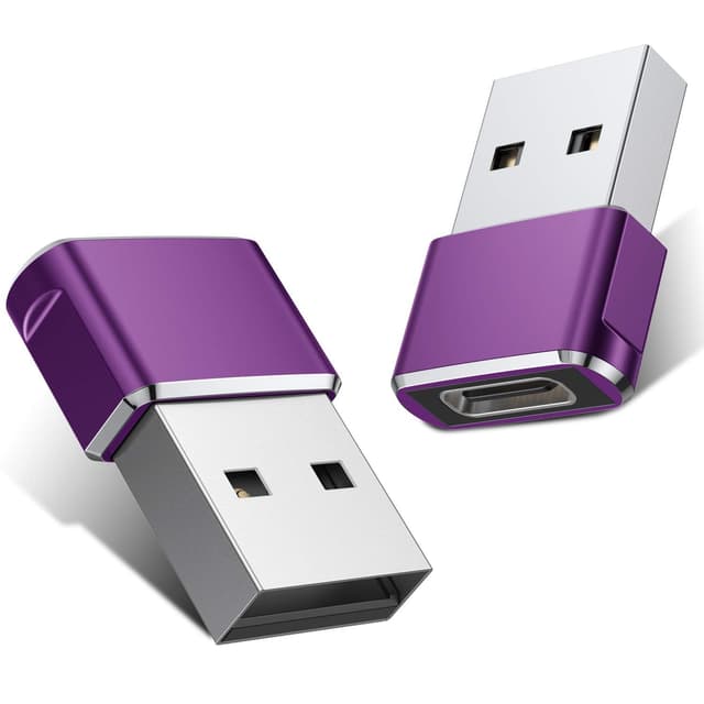 Basesailor USB C Buchse auf USB Stecker Adapter 2Stück 🌈🔌