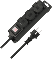 🔌🌿 Brennenstuhl Steckdosenverteiler IP44 3-Fach für den Außenbereich Angebot bei HelloDeals