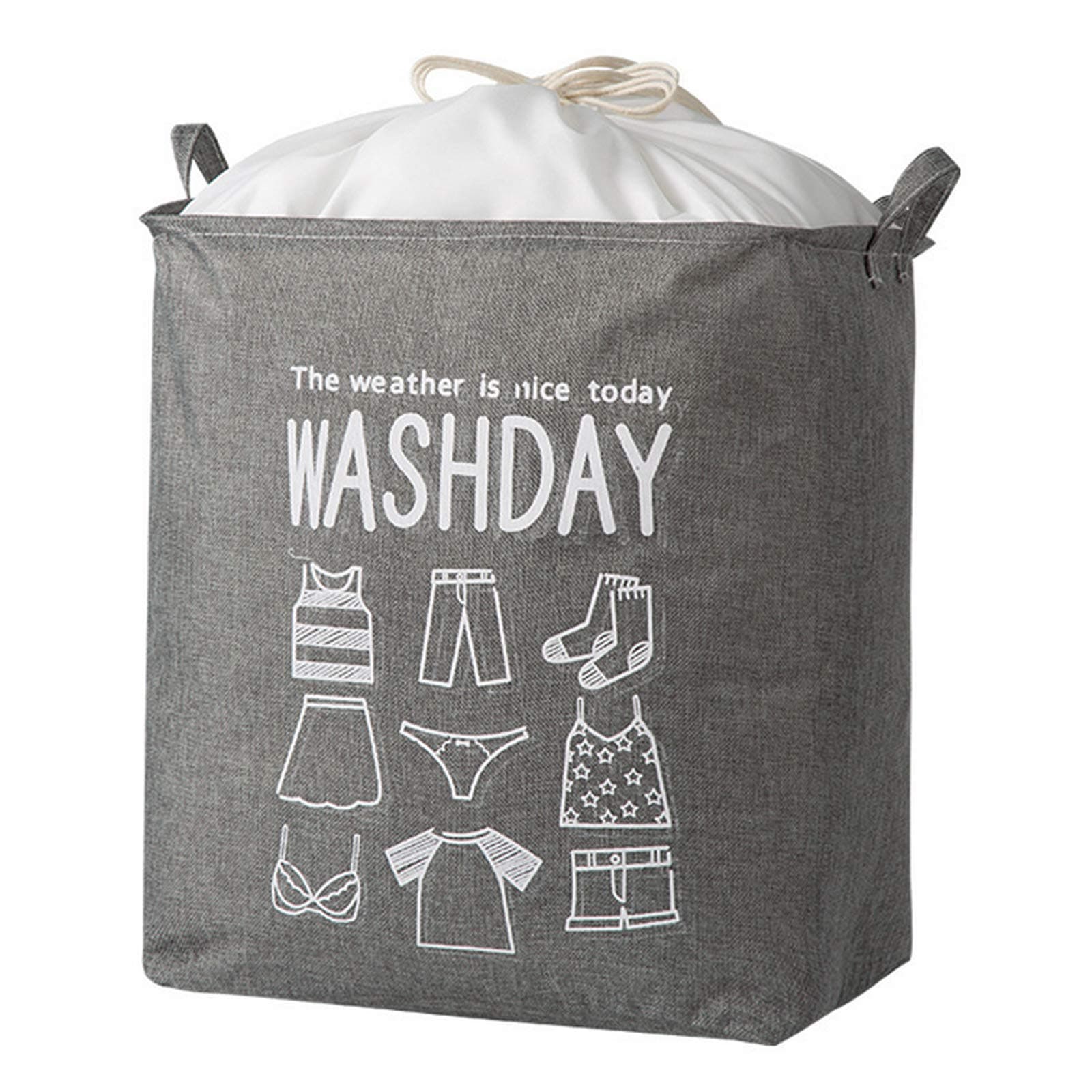 🌟 Yolistar 75L Großer Wäschekorb - Faltbare Wäschebox mit Griffen 🧺