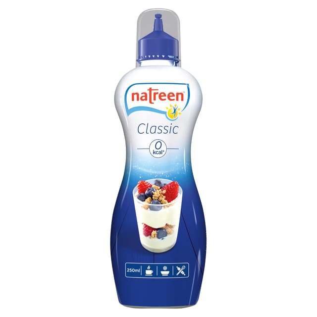 Natreen® Süßstoff Classic, Flüssigsüße, ohne Kalorien, Zuckerersatz, 250 ml - 1er Pack 🍬🎉