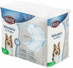 🐶🩹 Super saugfähige Einwegwindeln für Rüden S-M Größe - 12 Stück Angebot bei HelloDeals