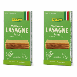 🌾🍝 Mega Deal: Rapunzel Lasagne-Platten Vollkorn, 2er Pack (2 x 250 g) - Bio 250 g (2er Pack) 🍝🌾 Angebot bei HelloDeals