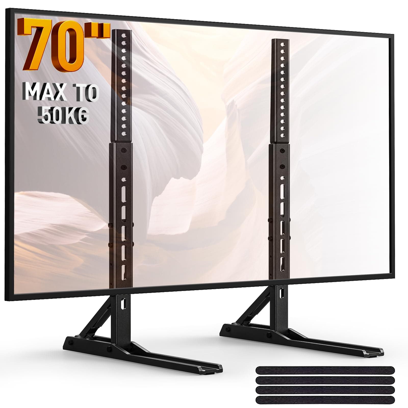 📺 Perlegear Universal TV Standfüße Füße für 22-70 Zoll Fernseher 📺