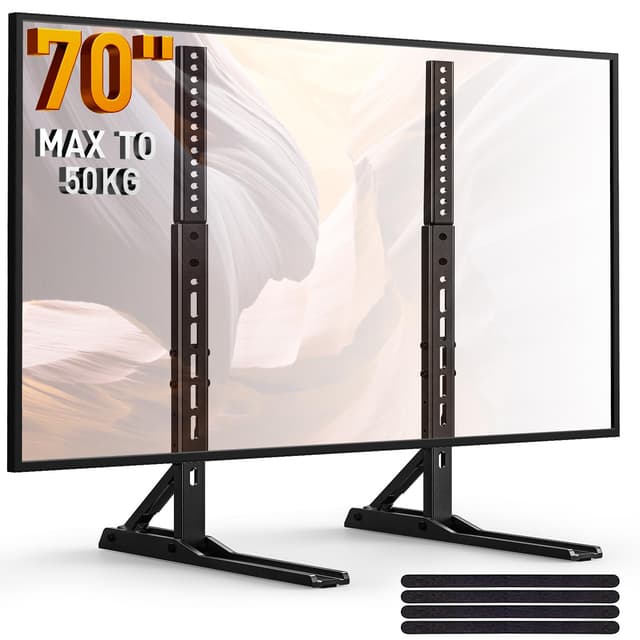 📺 Perlegear Universal TV Standfüße Füße für 22-70 Zoll Fernseher 📺
