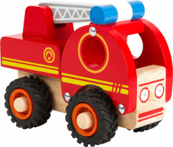 🚒 Tolles Feuerwehrauto aus Holz! 🔥 Angebot bei HelloDeals