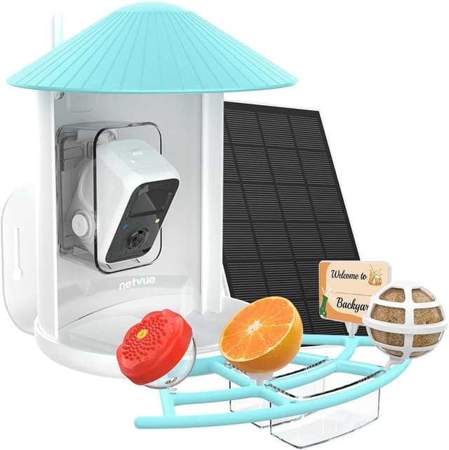 NETVUE Birdfy Vogelfutterhaus mit Kamera 🐦📷