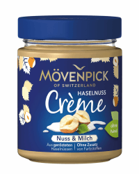Angebot: Mövenpick Haselnuss Crème Nuss & Milch 🌰🥛 Premium Nuss-Brotaufstrich 300g Angebot bei HelloDeals