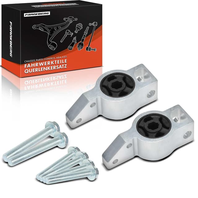 Frankberg 2x Querlenkerlager Vorderachse Kompatibel mit Golf VI Cabriolet 517 2011-2016 A3 8P1 2003-2012