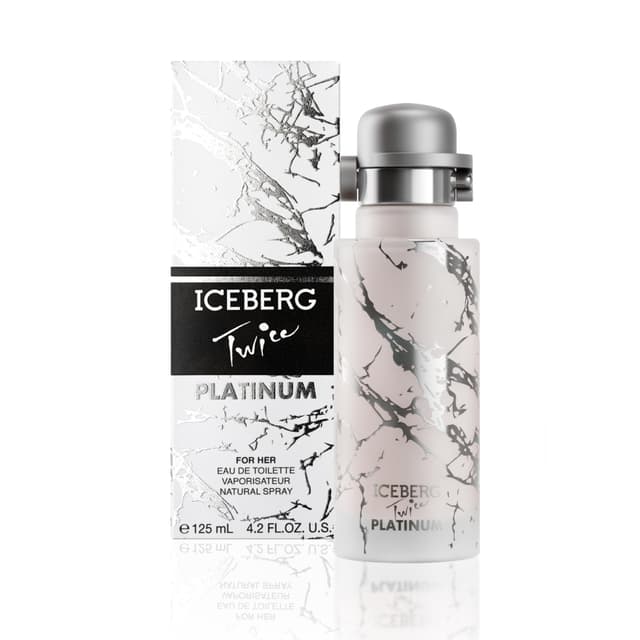 ICEBERG Twice Platinum – 125 ml Eau de Toilette für Bezaubernde Frauen ✨🌺