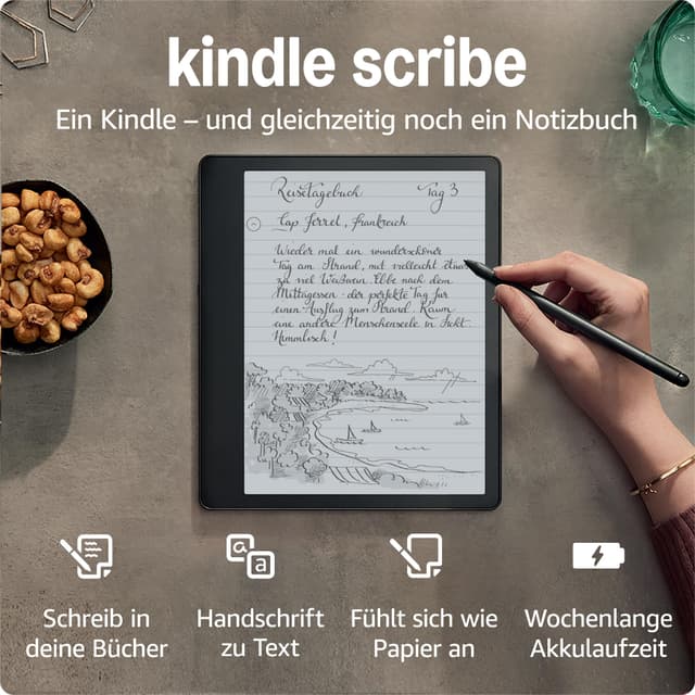 📝 Kindle Scribe (2022) - 32 GB - Der erste Kindle, der auch ein digitales Notizbuch ist