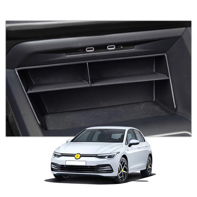 🚗 VW Golf 8 MK8 GTI GTD GTE 2020-2025 Mittelkonsole Organizer 🛍️