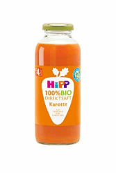 🥕🍹 Hipp 100% Bio-Direkt-Säfte, Direktsaft Karotte, 6er Pack Angebot bei HelloDeals