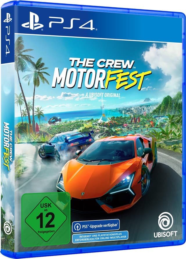 Schnapp dir das Crew Motorfest auf PlayStation 4! 🏎️🎮